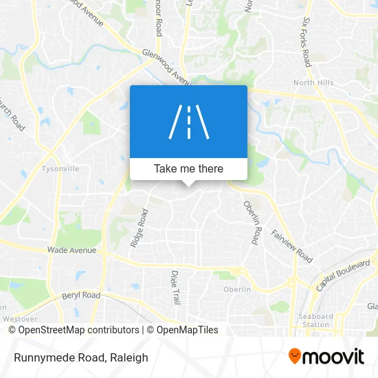 Runnymede Road map