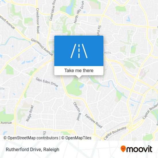 Mapa de Rutherford Drive
