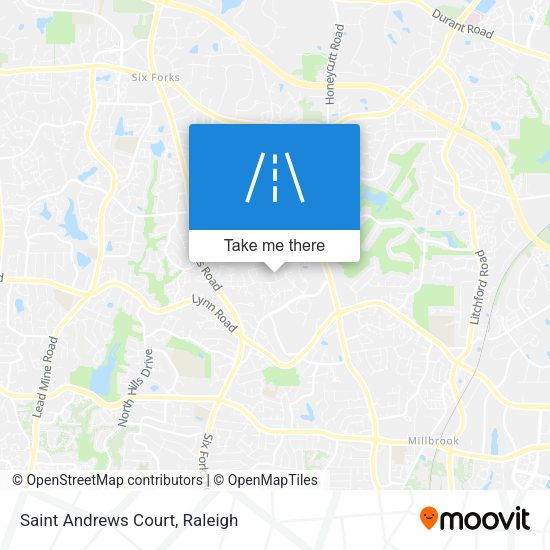 Saint Andrews Court map