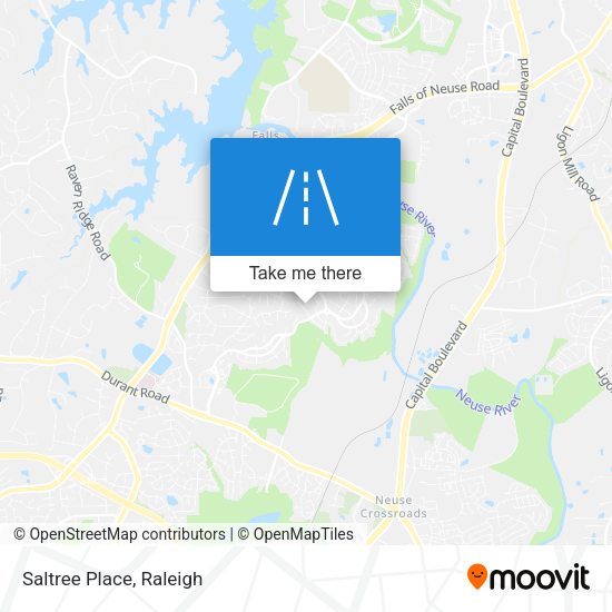 Mapa de Saltree Place