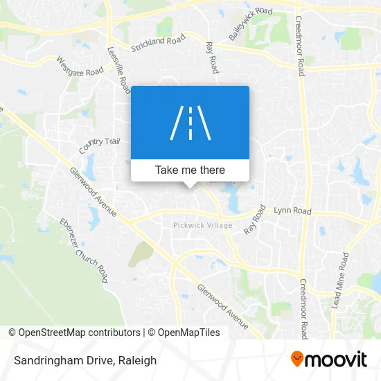 Sandringham Drive map