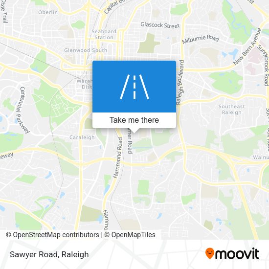 Mapa de Sawyer Road