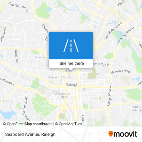Mapa de Seaboard Avenue