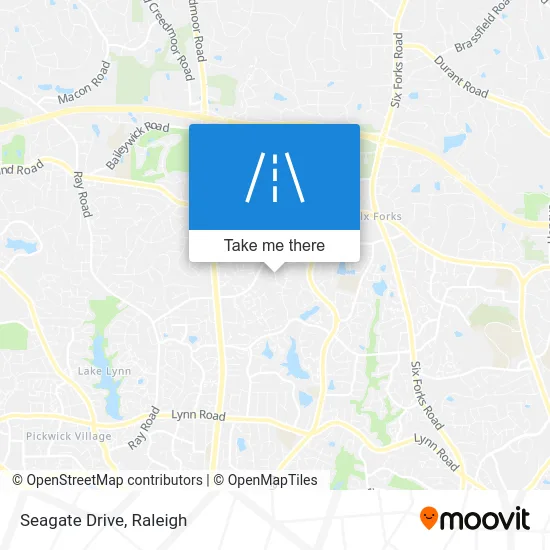 Seagate Drive map