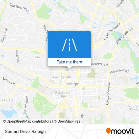 Semart Drive map