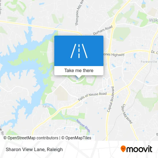 Sharon View Lane map