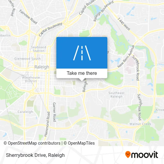 Sherrybrook Drive map