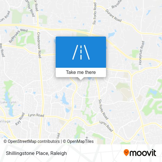 Mapa de Shillingstone Place