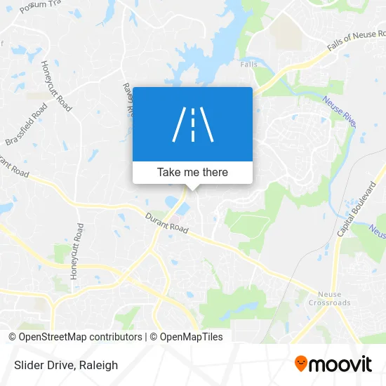 Slider Drive map