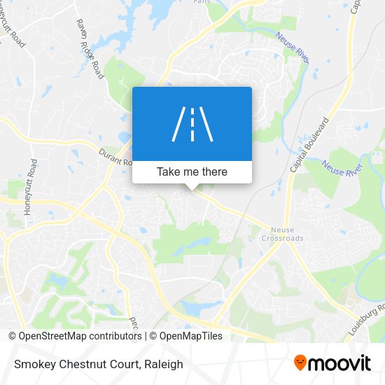 Smokey Chestnut Court map