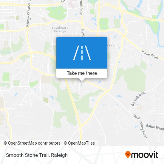 Smooth Stone Trail map