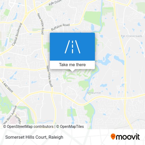 Mapa de Somerset Hills Court