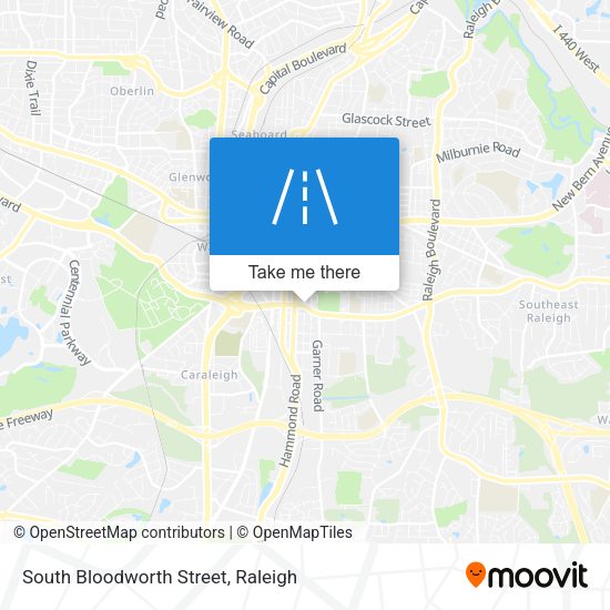 South Bloodworth Street map
