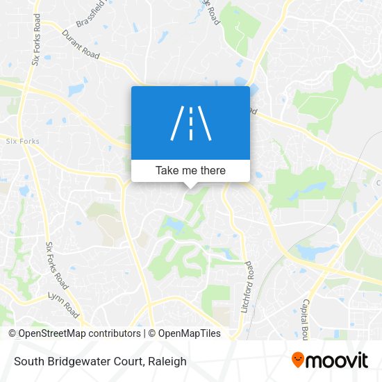 South Bridgewater Court map