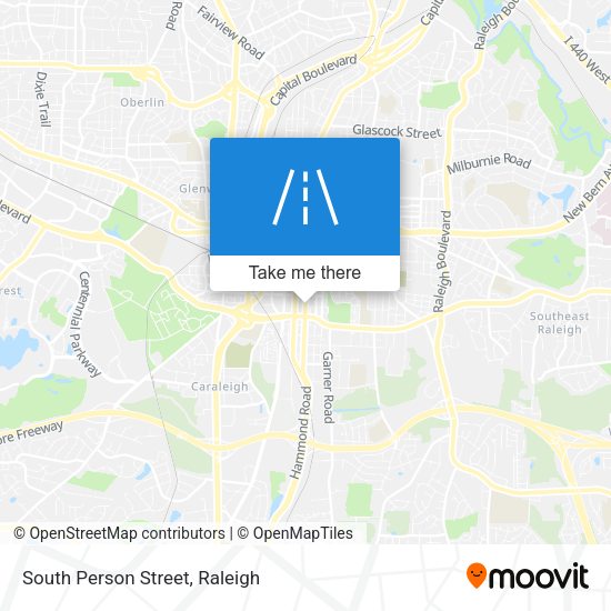 Mapa de South Person Street