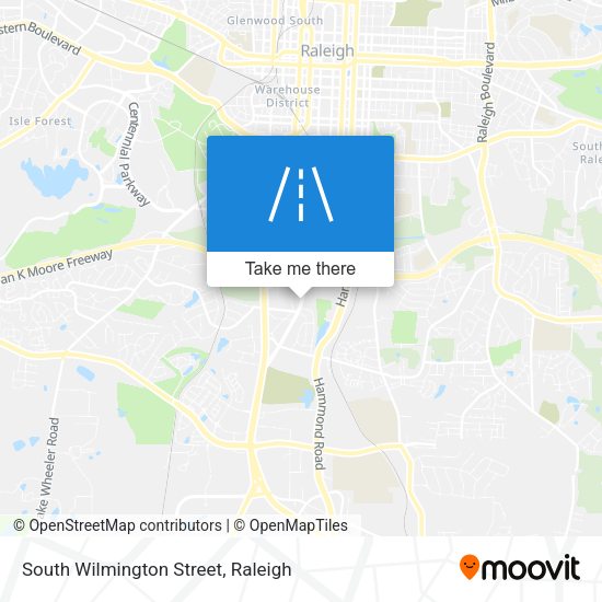 South Wilmington Street map