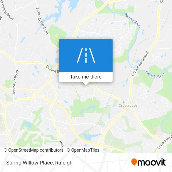 Spring Willow Place map