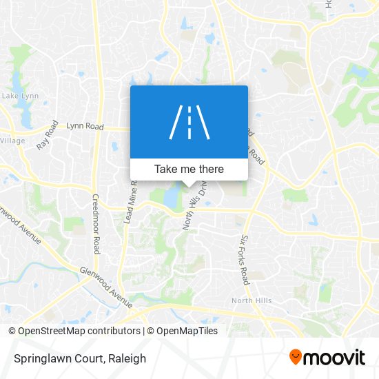 Springlawn Court map