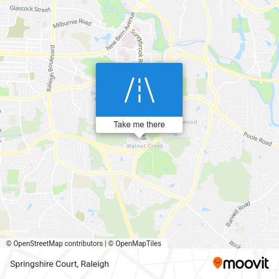 Mapa de Springshire Court