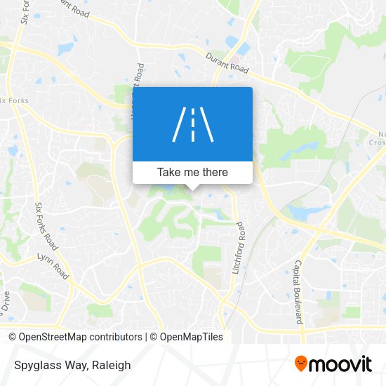 Mapa de Spyglass Way