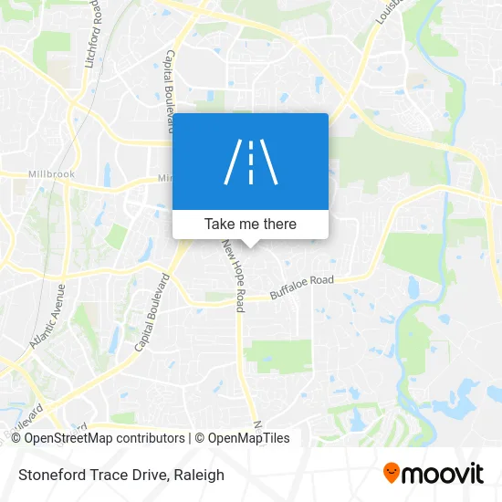 Stoneford Trace Drive map