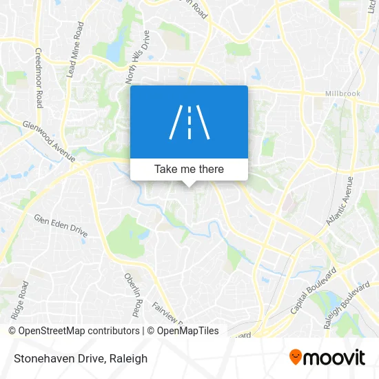 Stonehaven Drive map