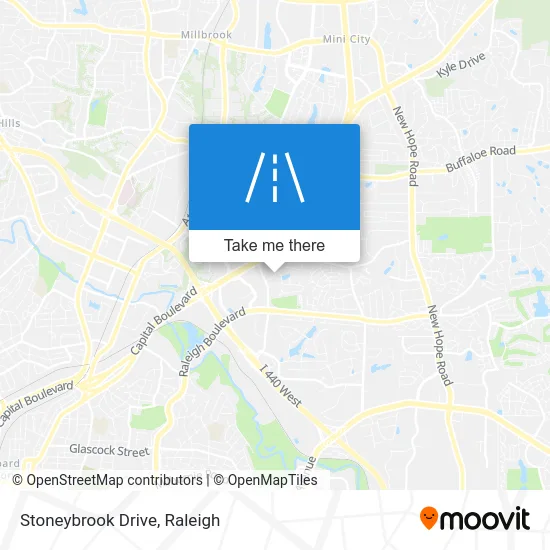 Stoneybrook Drive map