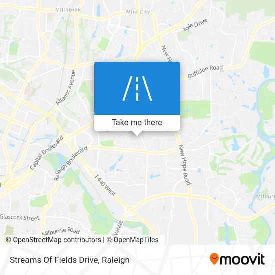 Streams Of Fields Drive map