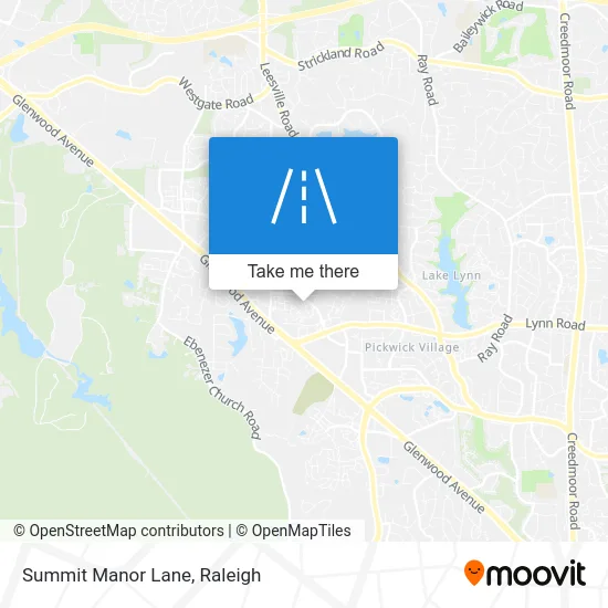 Summit Manor Lane map