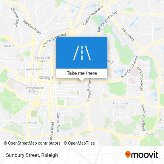 Mapa de Sunbury Street
