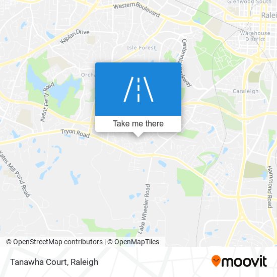 Tanawha Court map