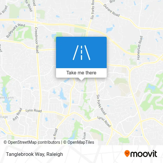 Mapa de Tanglebrook Way