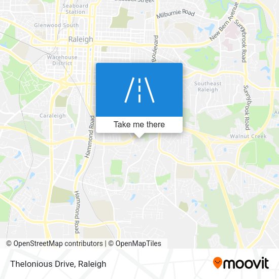 Mapa de Thelonious Drive