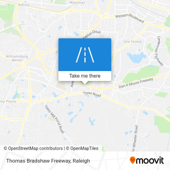 Thomas Bradshaw Freeway map