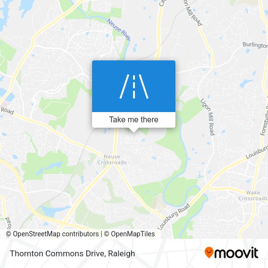 Thornton Commons Drive map