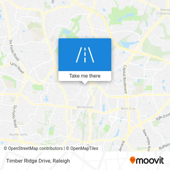 Timber Ridge Drive map