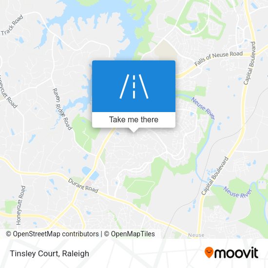 Mapa de Tinsley Court