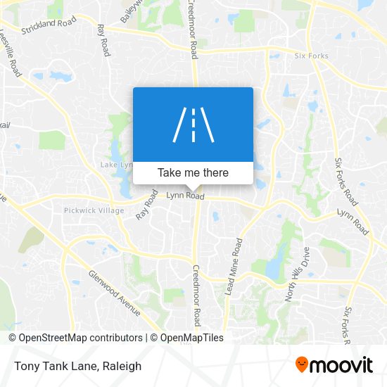 Mapa de Tony Tank Lane