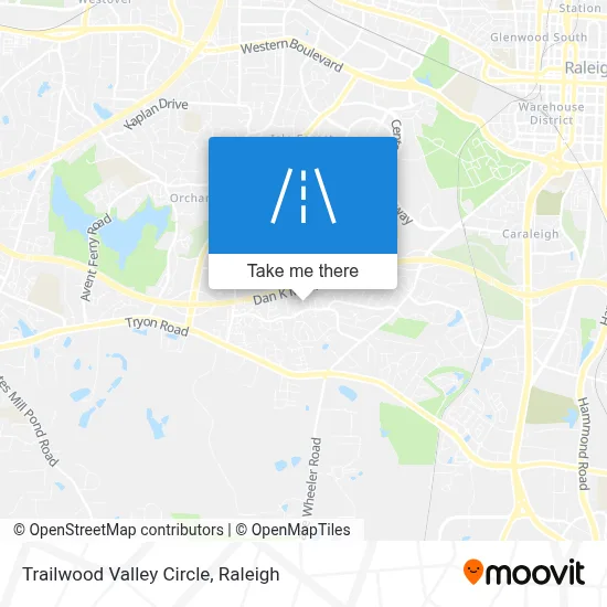 Trailwood Valley Circle map