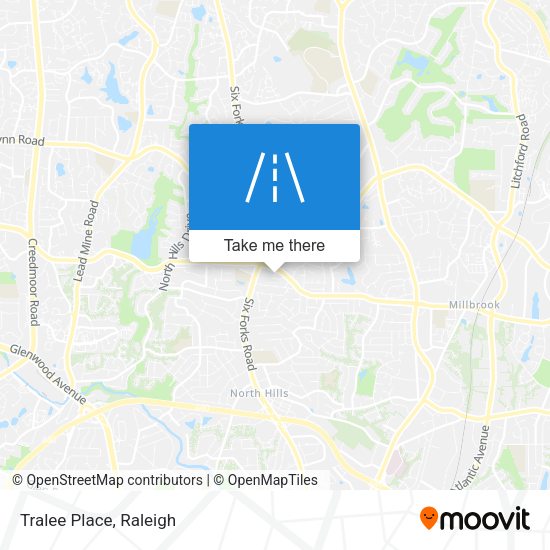 Mapa de Tralee Place