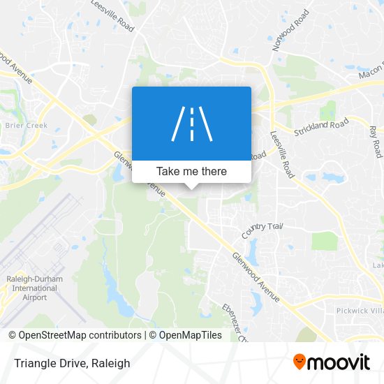 Mapa de Triangle Drive
