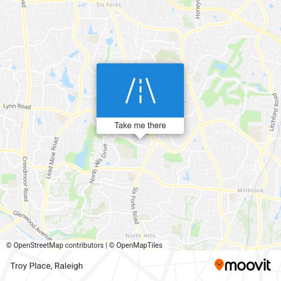 Mapa de Troy Place