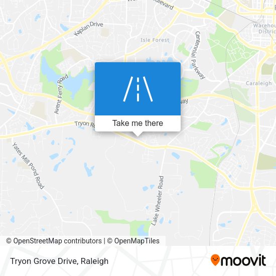 Mapa de Tryon Grove Drive