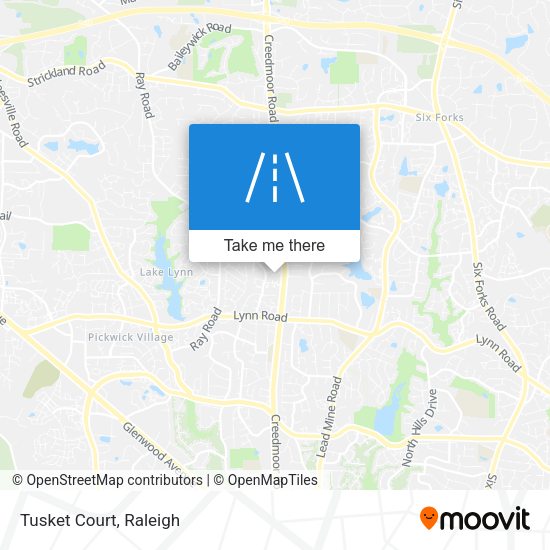 Mapa de Tusket Court