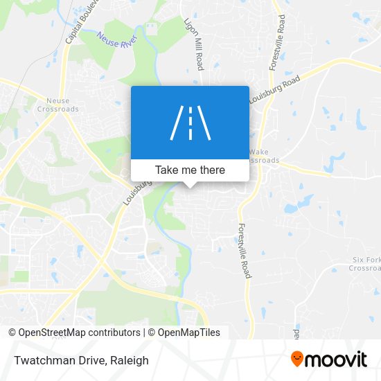 Mapa de Twatchman Drive