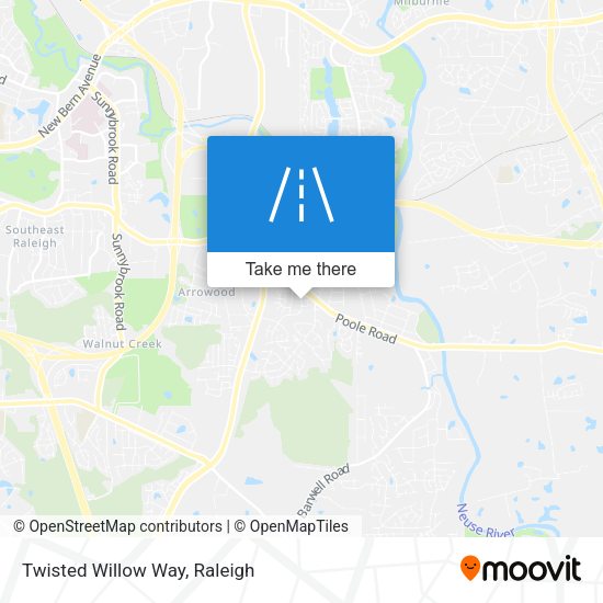 Mapa de Twisted Willow Way