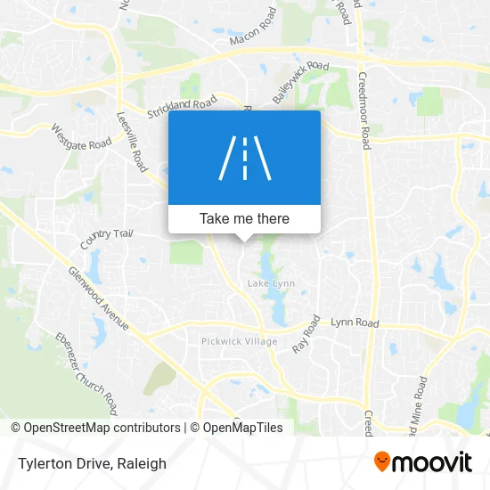 Tylerton Drive map