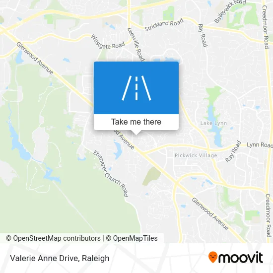 Valerie Anne Drive map