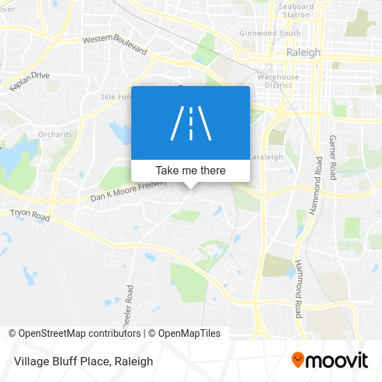 Village Bluff Place map