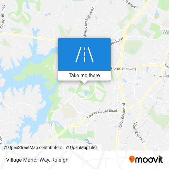 Village Manor Way map